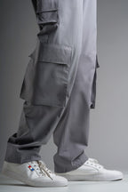 LIGHT GREY CARGOS