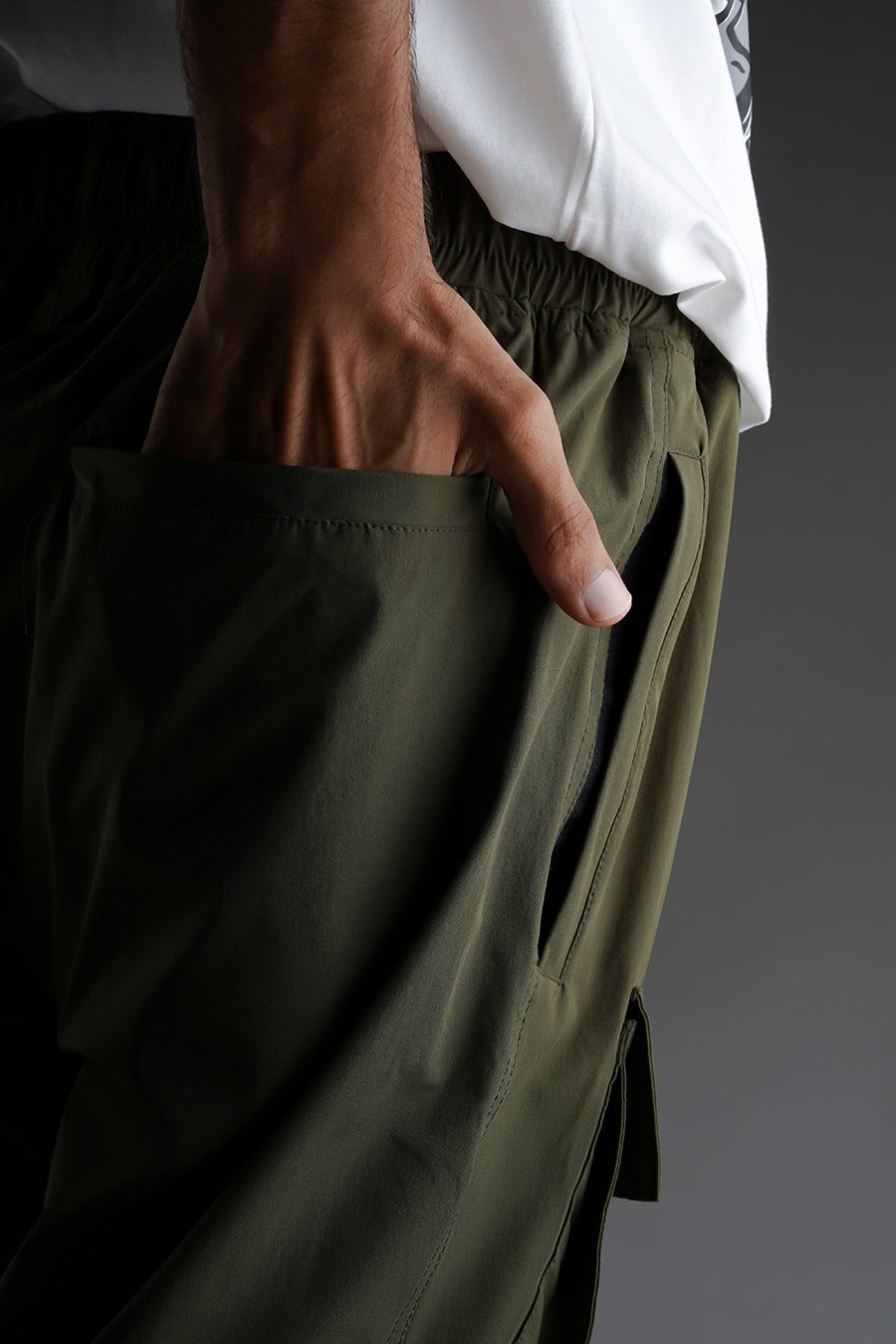 OLIVE GREEN CARGOS