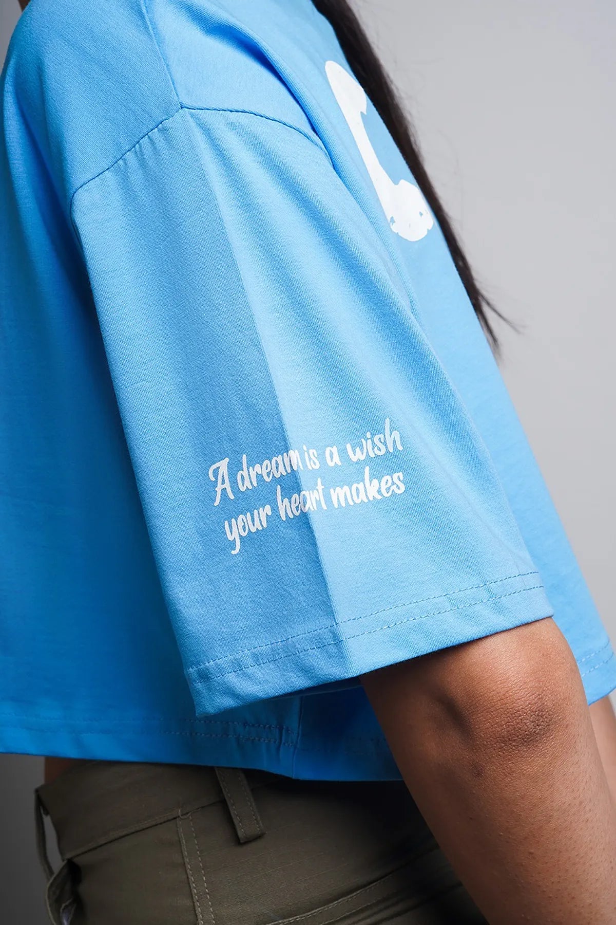 Castle Oversized Crop Top