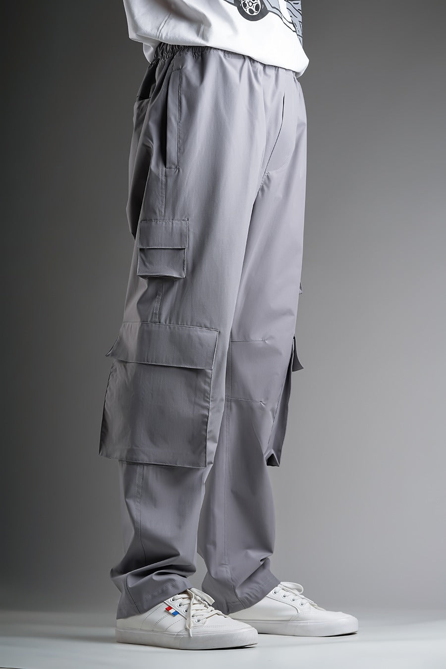 LIGHT GREY CARGOS