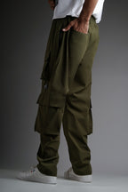 OLIVE GREEN CARGOS