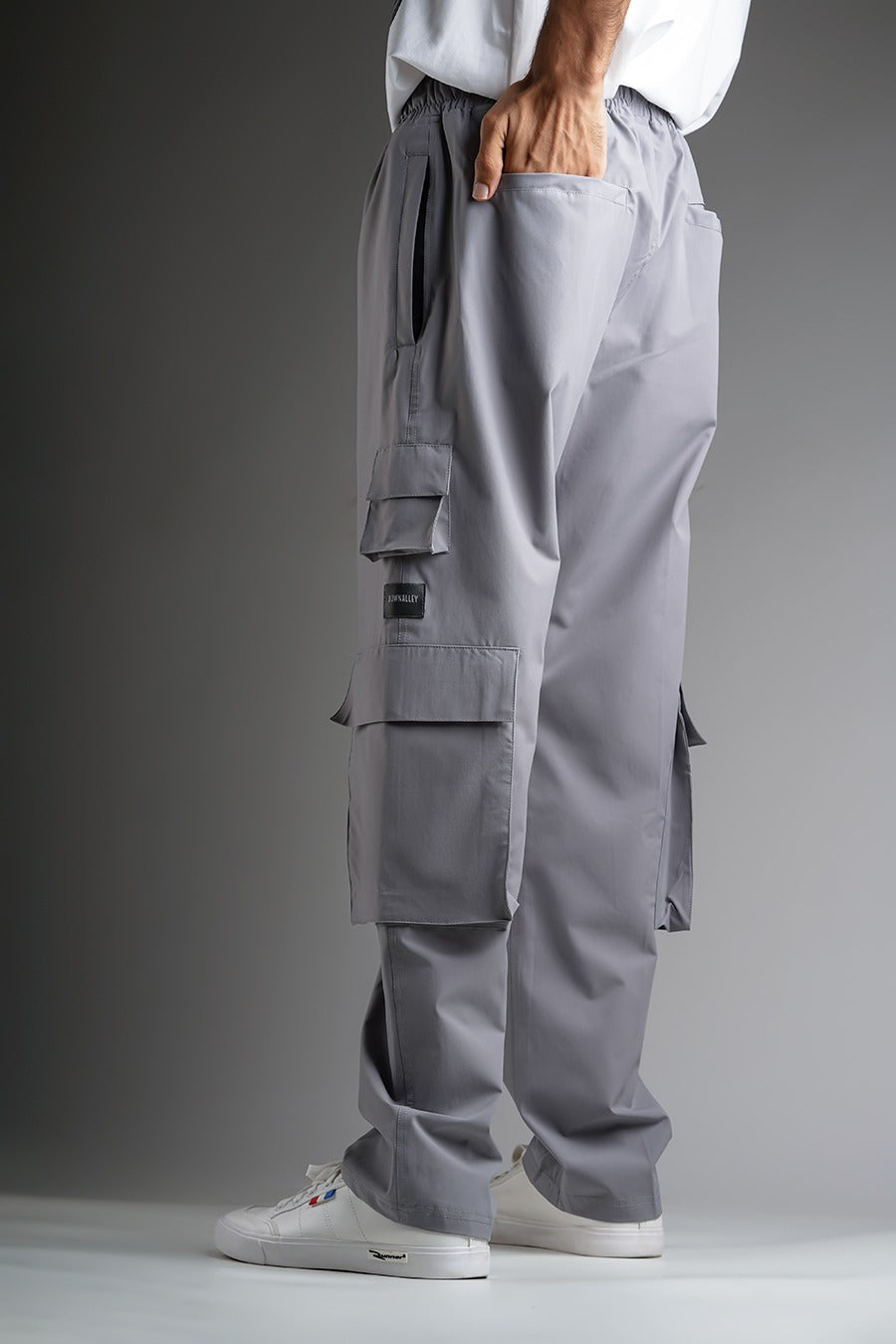 LIGHT GREY CARGOS