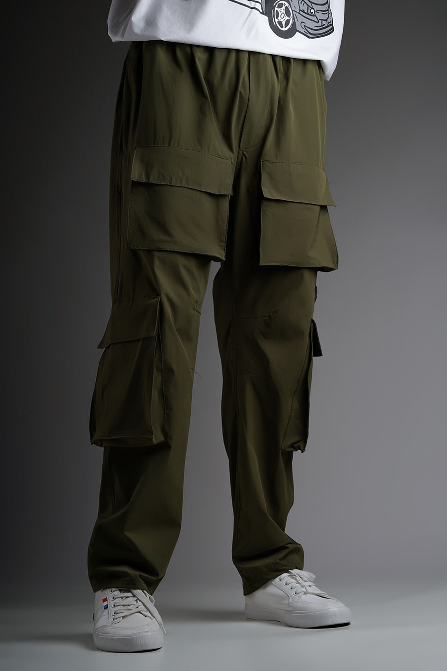 OLIVE GREEN CARGOS