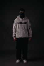 GREY SHERPA HOODIE
