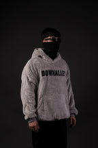 GREY SHERPA HOODIE