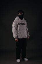 GREY SHERPA HOODIE