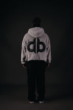 GREY SHERPA HOODIE