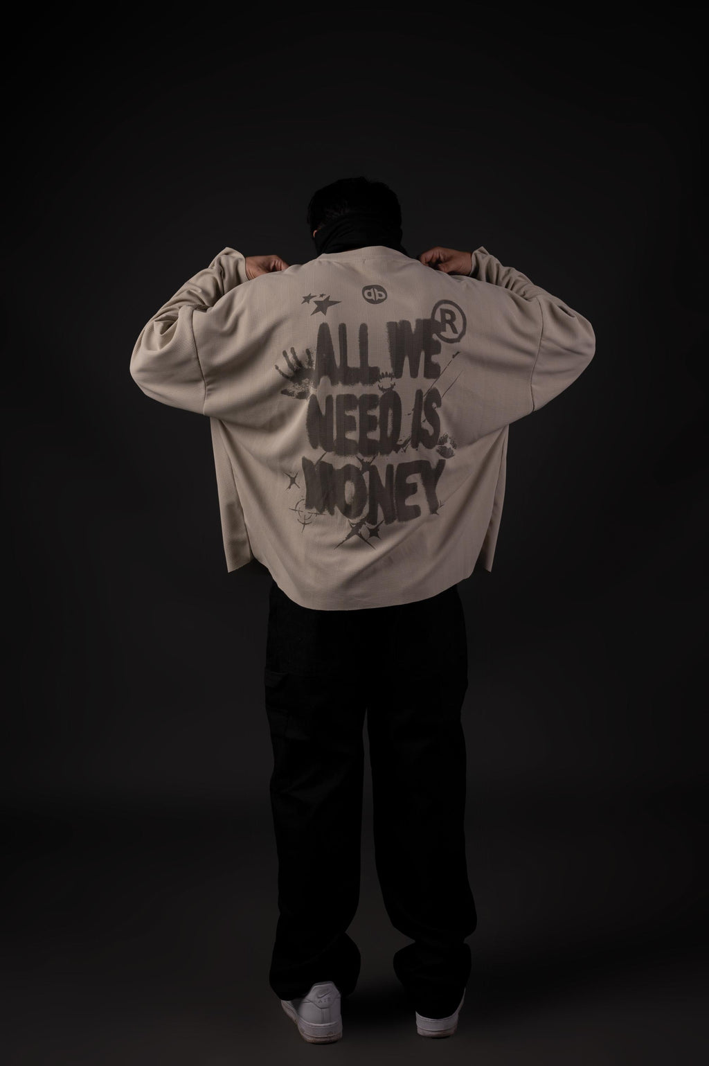 ALL WE NEED IS MONEY - GREIGE