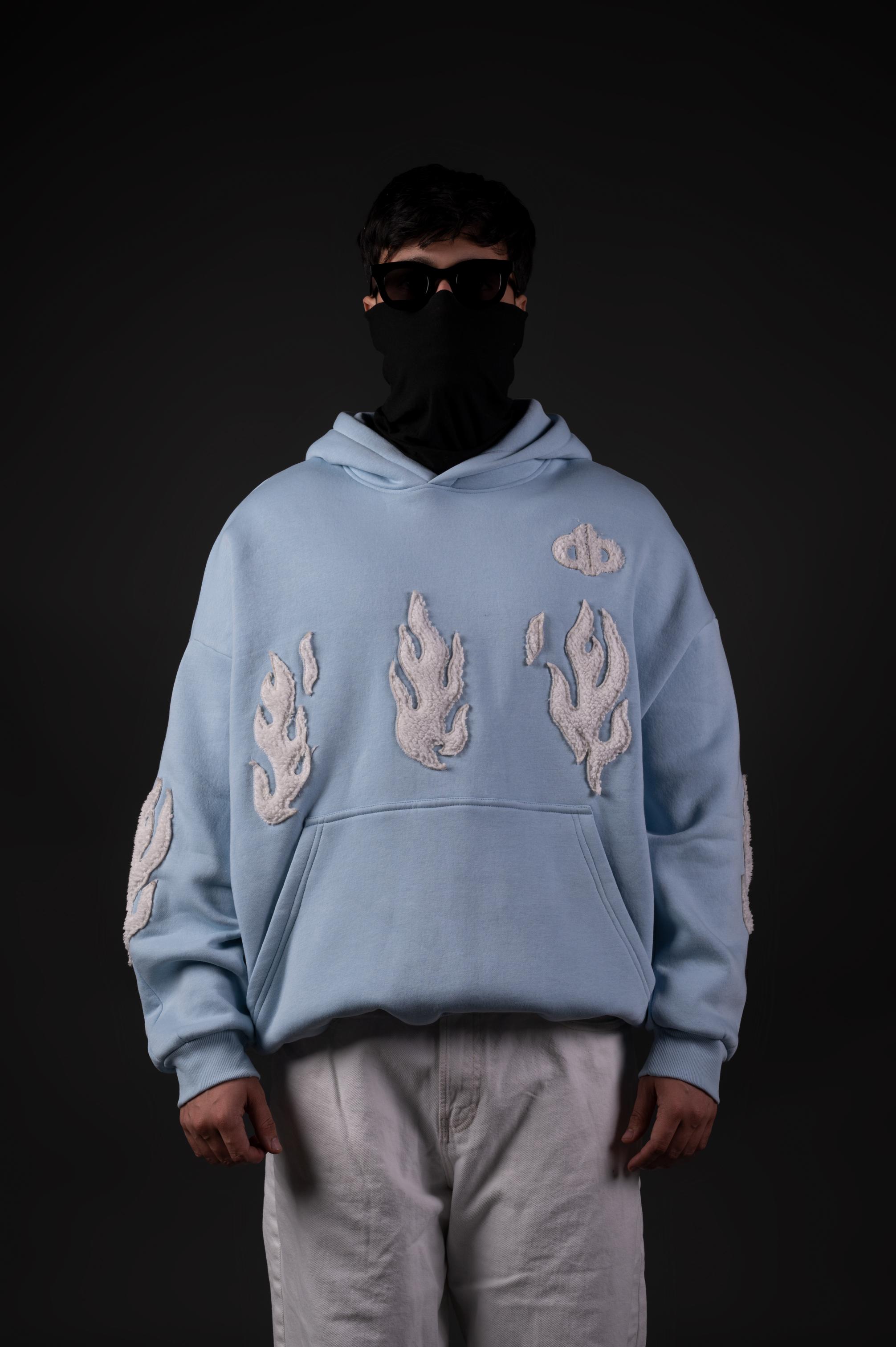 SKY BLUE HOODIE