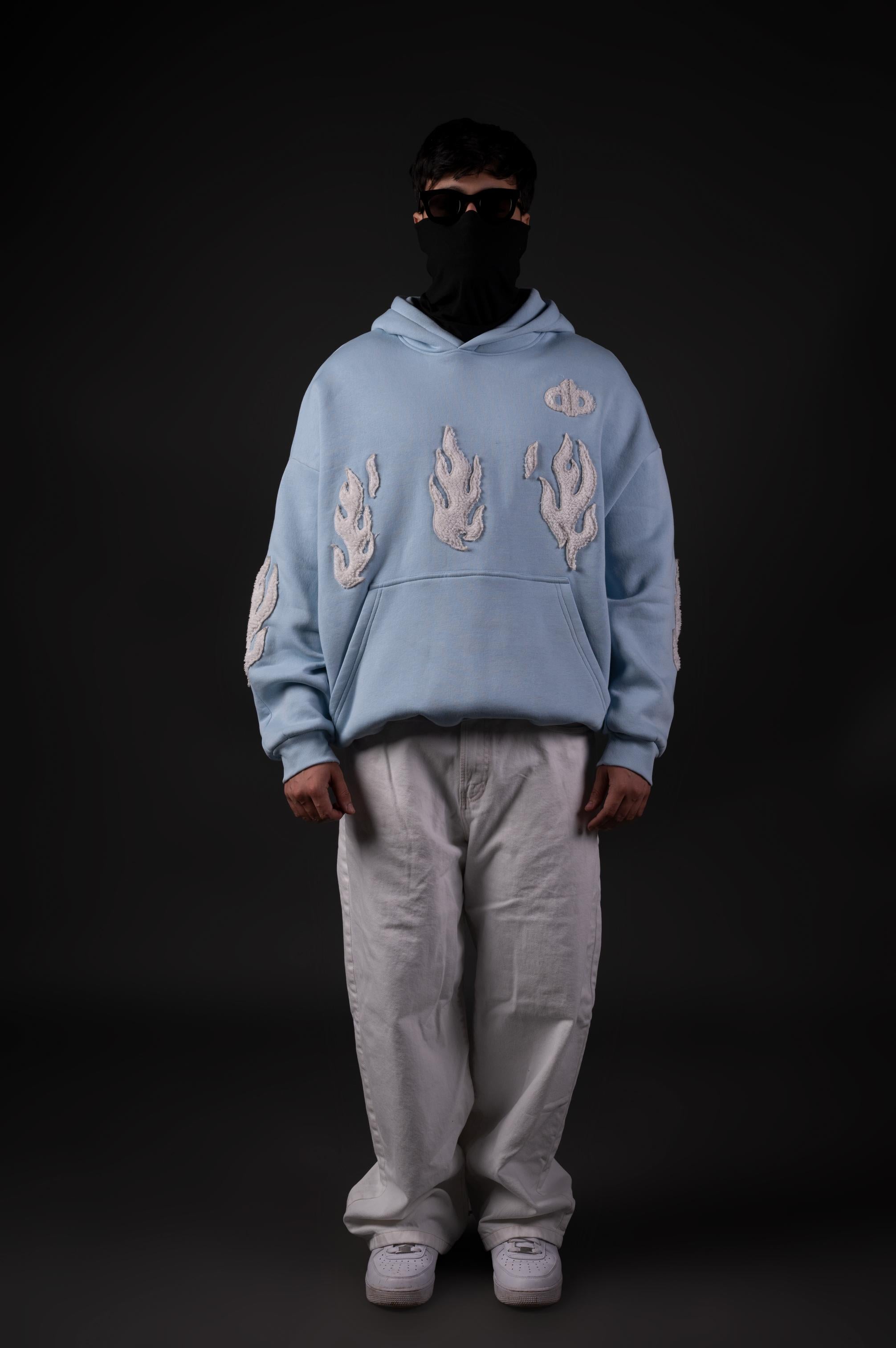 SKY BLUE HOODIE