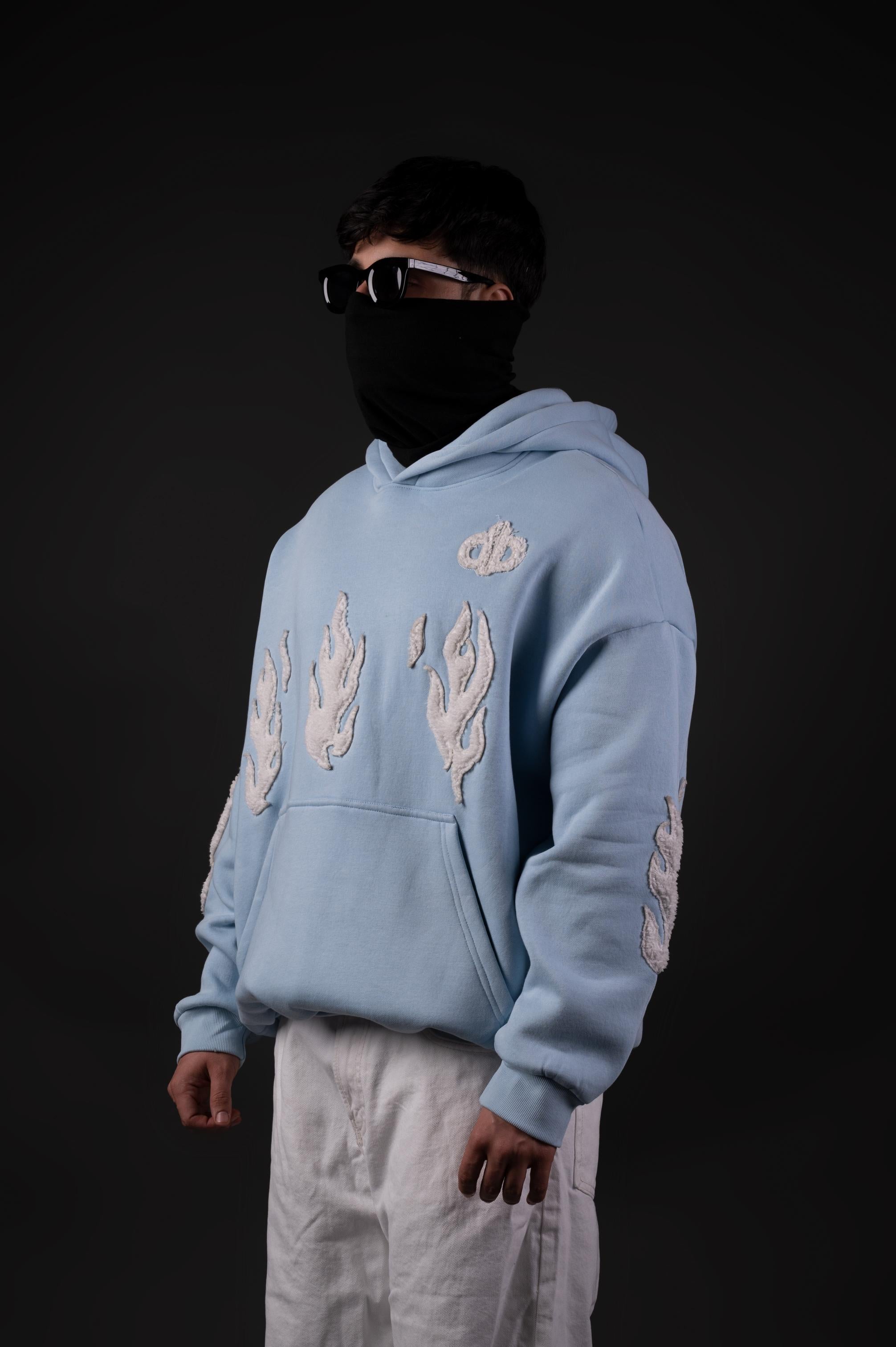 SKY BLUE HOODIE