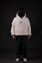 CREAM SHERPA HOODIE
