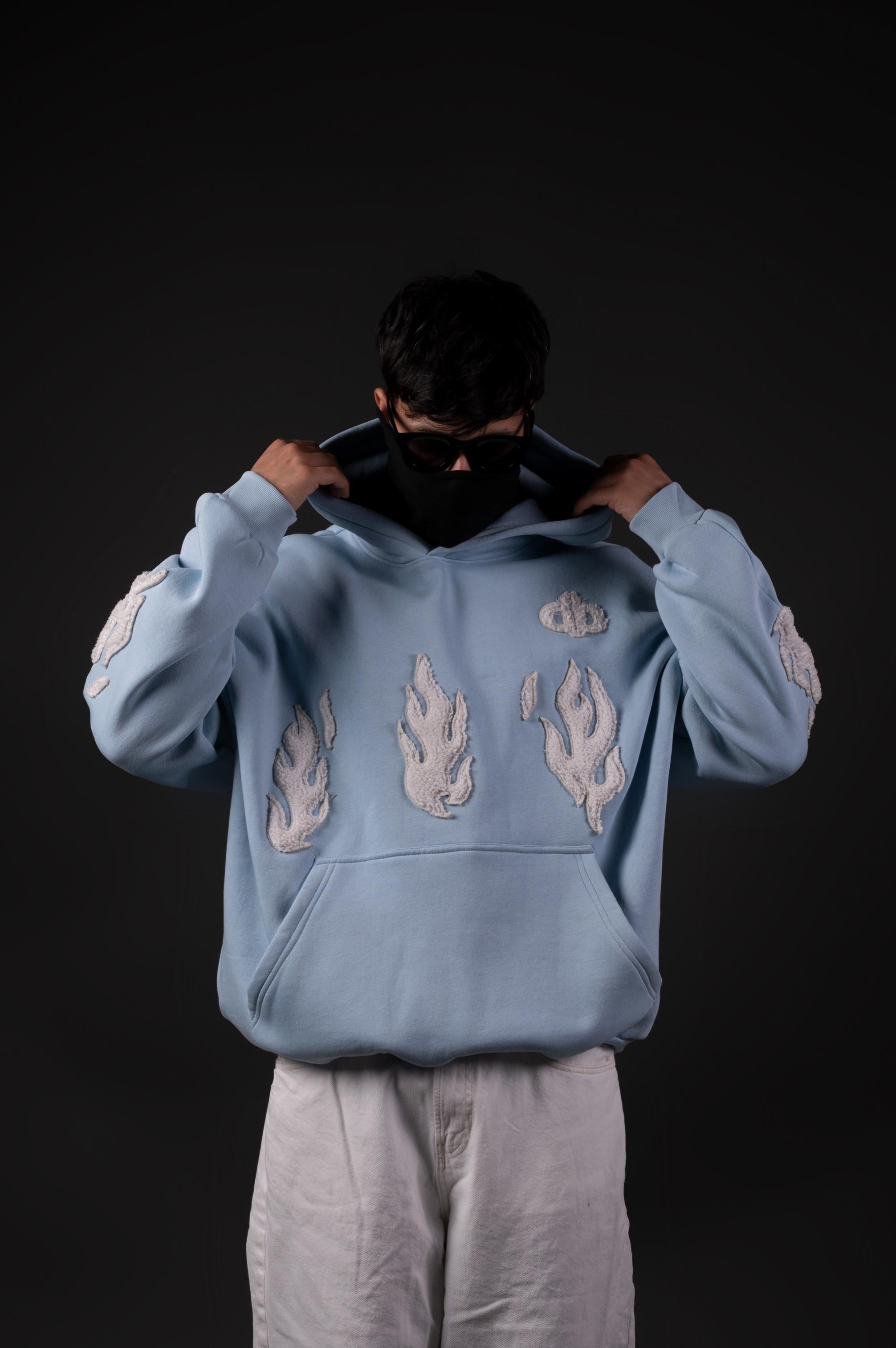 SKY BLUE HOODIE